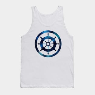 Ship Wheel Tank Top